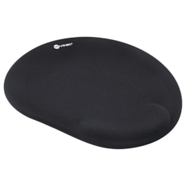 Mousepad Vinik Com Apoio Em Gel 22 Cm X 18 Cm Preto Mpg-10p