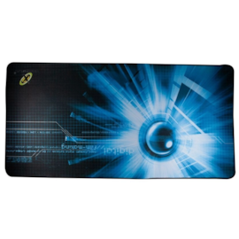 Mousepad X-cell Bola Azul 70x35cm Preto E Azul Xc-mpd-04-f