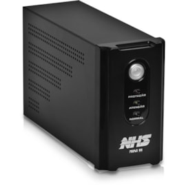 NOBREAK NHS MINI III BIVOLT 700VA / BATERIA 7Ah / S.120V OU CONF 220V / PRETO