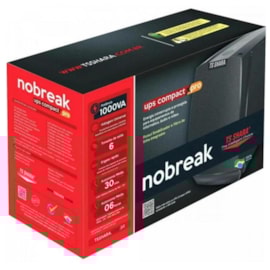 NOBREAK TS SHARA 1000VA UPS COMPACTO XPRO  E./ S. BIVOLT