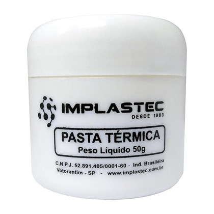 Pasta Termica Implastec 50g Thermal Silver