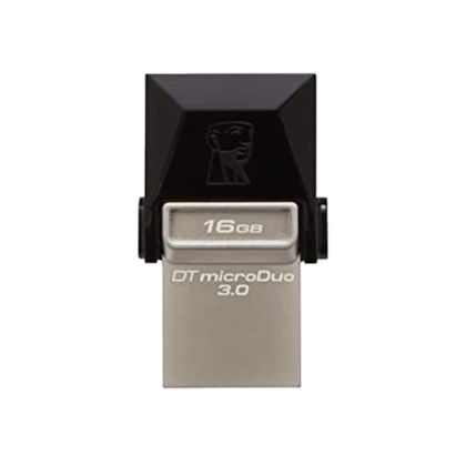 PENDRIVE KINGSTON 16GB C/ CONECTOR MICRO USB DTDU03/16GB