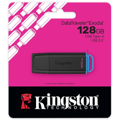 Pendrive Kingston Datatraveler Exodia 128gb DtxG2/128gb