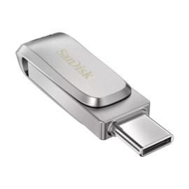 Pendrive Sandisk Dual Drive Luxe 128gb 400 Mb/s Usb 3.2 Usb C Sdddc4-128g-g46
