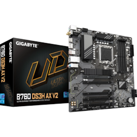 Placa De Mãe Gigabyte B760 Ds3H Ax V2 Wifi Ddr5 Lga 1700 Atx  M.2 Nvme Display Port Hdmi Usb Tipo C Rev 1.0