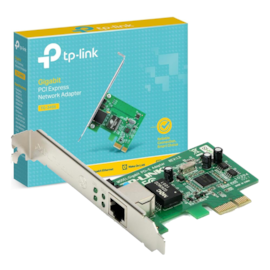 Placa De Rede Tp-link Tg-3468 Pci-express Rj45 Gigabit 10/100/1000mbps