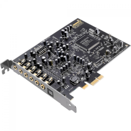 Placa De Som Creative Pci-e Express Sound Blaster Audigy Rx Fx 7.1 70sb155000001