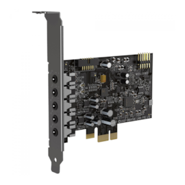 Placa De Som Creative Pci-e Sound Blaster Audigy Fx V2 Preto 70sb187000000