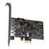 Placa De Som Creative Pci-e Sound Blaster Audigy Fx V2 Preto 70sb187000000