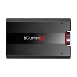 Placa De Som Dac Amplificador Creative Sound Blaster X Pro-gaming G5 Ww9 7.1 Usb Preto 70sb170000000-9