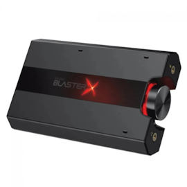 Placa De Som Dac Amplificador Creative Sound Blaster X Pro-gaming G5 Ww9 7.1 Usb Preto 70sb170000000-9