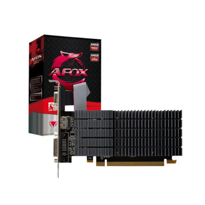 Placa De Video Afox R5 230 1gb Ddr3 64 Bit Hdmi Afr5230-1024d3l9-v2