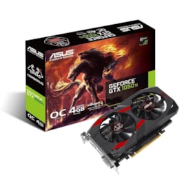 Placa de Vídeo Asus GTX1050TI GDDR5 4gb OC 90YV0A74-M0BA00
