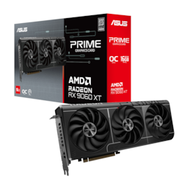 Placa De Vídeo Asus Prime Radeon Rx 9060 Xt Oc Edition 16 Gb Gddr6 128 Bit Triple Fan Fsr Prime-Rx9060Xt-O16G