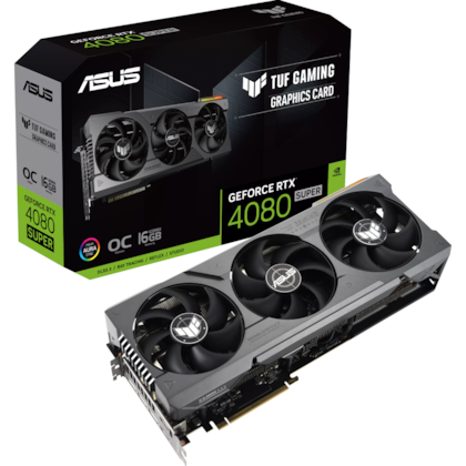 Placa De Video Asus Rtx 4080 Super Tuf Gaming Oc Edition 16gb Gddr6x 256 Bit Argb Dlss Ray Tracing 90yv0ka0-m0na00