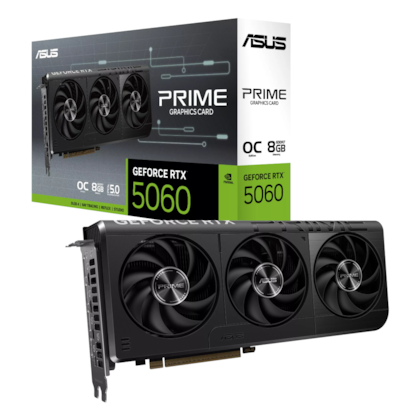 Placa De Vídeo Asus Rtx 5060 Prime Oc Edition 8Gb Gddr7 128 Bits Ray Tracing Dlss 4 90Yv0N10-M0Na00