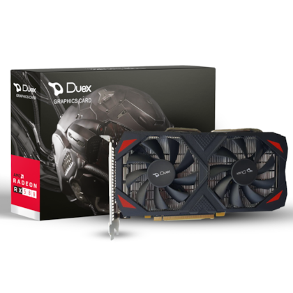 Placa De Video Duex Rx 580 8gb Ddr5 256 Bits 1xhdmi 3xdisplayport Dx Rx580-8gd5