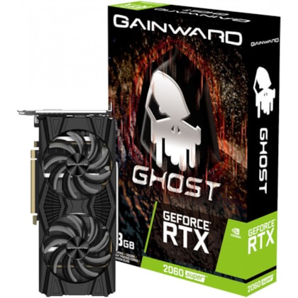 PLACA DE VIDEO GAINWARD RTX 2060 SUPER GHOST  8GB  GDDR6 256B - NE6206S018P2-1160X-1