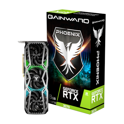 PLACA DE VÍDEO GAINWARD RTX 3070 PHOENIX V1 8GB GDDR6 LHR NE63070019P2-1041X