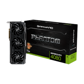 Placa De Video Gainward Rtx 4080 16gb Phantom Gs Gddr6x 256bits Ned4080s19t2-1030p