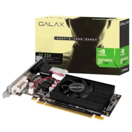 Placa De Video Galax Gt 210 1gb Ddr3 64bits 21ggf4hi00np