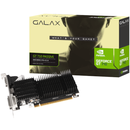 Placa De Video Galax Gt 710 2gb Ddr3 64 Bit 71gpf4hi00gx