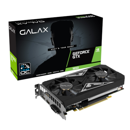 Placa De Video Galax Gtx 1650 4gb Ex Plus 1 click Oc Gddr6 128 Bit 65sql8ds93e1