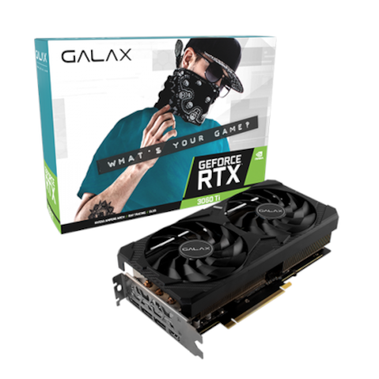 Placa De Video Galax Rtx 3060 TI 8gb Gddr6x 36ism6md2kcv