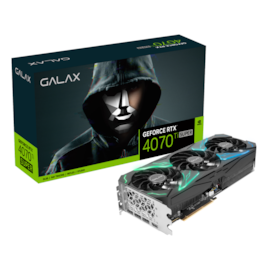 Placa De Video Galax Rtx 4070 Ti Super 1-click Oc 16gb Gddr6x 256 Bit 47uzm6md6mer