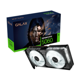 Placa De Vídeo Galax Rtx 5060 1-click Oc 8gb Gddr7 128 Bit Dlss4 Ray Tracing 56nsn8mddcoc