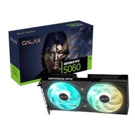 Placa De Vídeo Galax Rtx 5060 Ex 1-click Oc 8gb Gddr7 128 Bit Dlss4 Ray Tracing 56nsn8mddaex