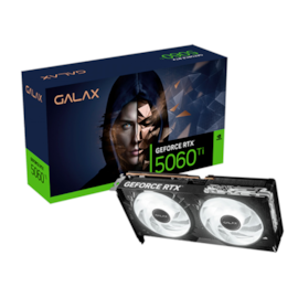 Placa De Vídeo Galax Rtx 5060 Ti 1-click Oc 16gb Gddr7 128 Bit Ray Tracing Dlss 4 561zn8mdcpoc