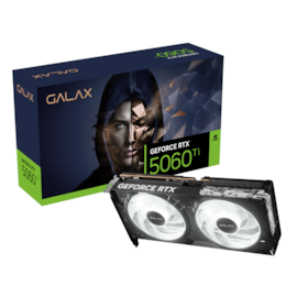 Placa De Vídeo Galax Rtx 5060 Ti 1-click Oc 8gb Gddr7 128 Bit Dlss4 Ray Tracing 56isn8mdcpct
