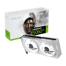 Placa De Vídeo Galax Rtx 5060 Ti 1-click Oc White 8gb Gddr7 128 Bit Dlss4 Ray Tracing Branca 56isn8mdcqwh