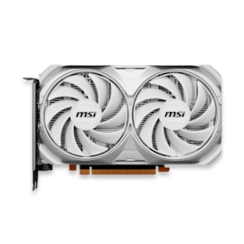 Placa De Video Msi Rtx 4060 Ventus 2x Oc White 8gb Gddr6 128bits Ray Tracing Branca 912-v516-030