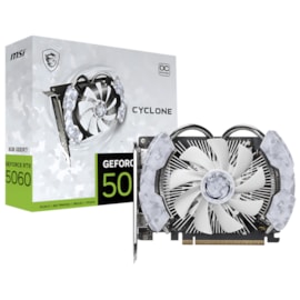Placa De Vídeo Msi Rtx 5060 Cyclone Oc 8Gb Gddr7 128 Bits Ray Tracing Dlss 4 912-V812-205