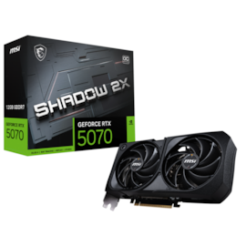 Placa De Vídeo Msi Rtx 5070 Shadow Oc 2x 12gb Gddr7 192 Bit Bit Ray Tracing Dlss 4 912-v532-011 Placa De Vídeo Msi Rtx 5070 Shadow Oc 2x 12gb Gddr7 192 Bit Bit Ray Tracing Dlss 4 912-v532-011