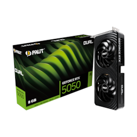 Placa De Vídeo Palit Rtx 5050 Dual 8Gb Gddr6 128 Bit Ray Tracing Dlss 4 Ne65050019P1-Gb2070D