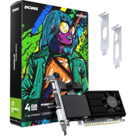 Placa De Vídeo Pc Yes Gt 730 Projeto Edge 4Gb Ddr5 64 Bits Low Profile Single Fan Pvgt730Gb4Pe