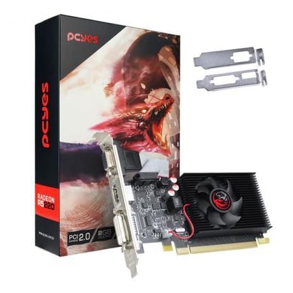 PLACA DE VIDEO PCYES RADEON R5 220 2GB DDR3 64 BITS PVR52202GBR364