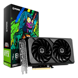 Placa De Vídeo Pcyes Rtx 3060 Ti Dual Fan 8Gb Ddr6 256 Bit Ray Tracing Dlss 3 Pvr30608Tgr6Df3