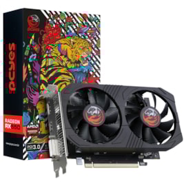 PLACA DE VIDEO PCYES RX 550 GRAFFITI SERIES 4GB GDDR5 128BITS DUAL-FAN  PJRX5504GGR5DF