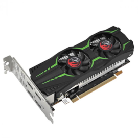 Placa De Video Pcyes Rx 570 4gb Gddr5 128 Bit Graffiti Series Dual-fan Low Profile Pvrx570lp4gbdf