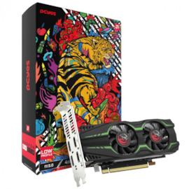 Placa De Video Pcyes Rx 570 4gb Gddr5 128 Bit Graffiti Series Dual-fan Low Profile Pvrx570lp4gbdf