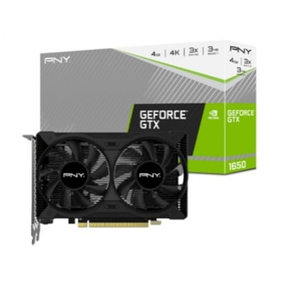 Placa De Vídeo PNY GTX 1650 4GB GDDR6 VCG16504D6DFPPB1