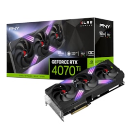 Placa De Video Pny Rtx 4070 ti 12gb Gddr6x 192b Oc Xlr8 3fan Vcg4070t12tfxxpb1-o Placa De Video Pny Rtx 4070 ti 12gb Gddr6x 192b Oc Xlr8 3fan Vcg4070t12tfxxpb1-o