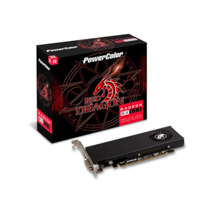 Placa De Vídeo Powercolor Rx 550 4gb Gddr5 128 Bit Dvi D Hdmi Axrx 550 4gbd5-hle