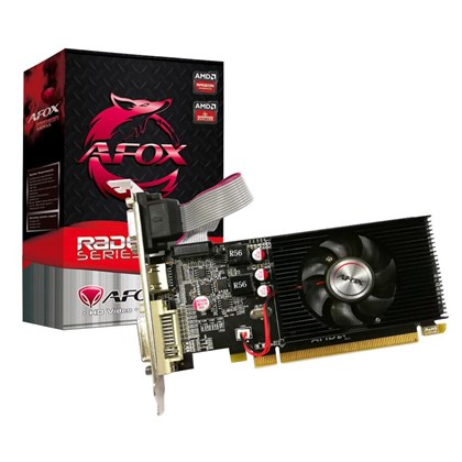PLACA DE VÍDEO R5 230 AMD 1GB DDR3 64 BITS AFR5230-1024D3L4