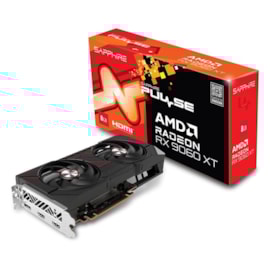 Placa De Vídeo Sapphire Pulse Radeon Rx 9060 Xt Gaming Oc 8gb Gddr6 Dual Fan Fsr 11350-04-20g