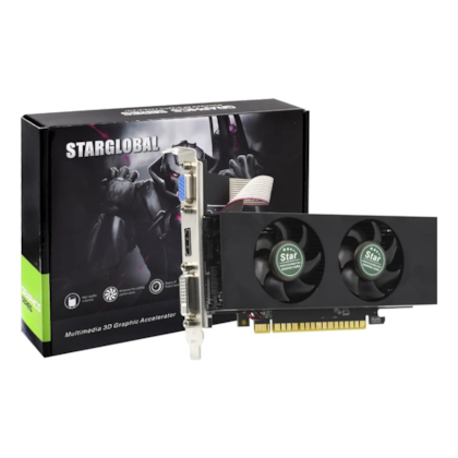 Placa De Vídeo Star Gtx 750 4gb Gddr5 128 Bit Low Profile Gtx750-graphic